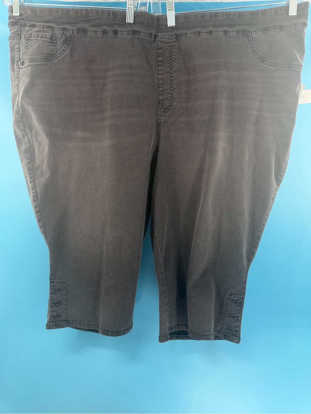DG2 Stretch Pull-On Capri Pants NWT